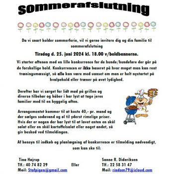 Sommerafslutning 2024